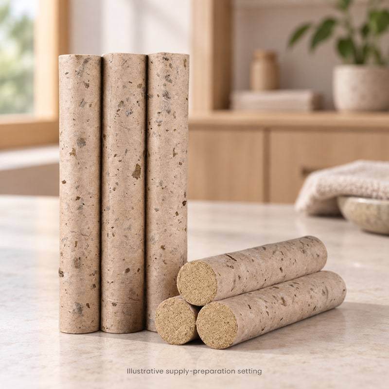 Three-Year Mugwort Moxa Stick, Nominal 1.8 x 20 cm, Single-Unit Supply